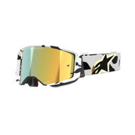 Supertech Corp Goggles White Gold Mirror Gold