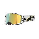 Supertech Corp Goggle White Gold Mirror Gold
