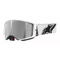 Supertech Corp Goggle White Mirror Silver