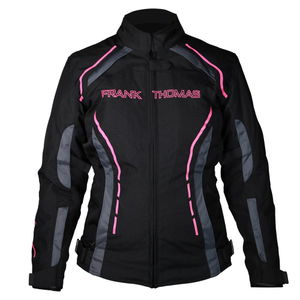 Frank Thomas Isla Ladies Textile Jacket Black Pink