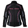 Frank Thomas Frank Thomas Isla Ladies Textile Jacket Black Pink - Thumbnail 1