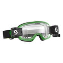 Buzz Goggles Kids Pro WFS Green Black Clear Lens