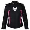Frank Thomas Frank Thomas Qualifier II Tex Ladies Jacket Black Pink - Thumbnail 1