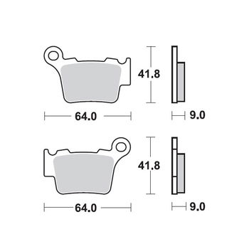 Motomaster Nitro 94421 Brake Pads