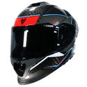 SMK Venom Helmet Carbon Blue