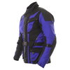 IXS Cobra Mens Black Blue Textile Motorcycle Jacket Side                                                                                                                                                                                                       