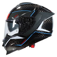 SMK Venom Helmet Carbon Blue