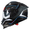 Frank Thomas Frank Thomas SMK Venom Helmet Carbon Blue - Thumbnail 4