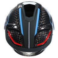SMK Venom Helmet Carbon Blue