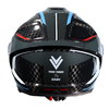 Frank Thomas Frank Thomas SMK Venom Helmet Carbon Blue - Thumbnail 6