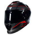 SMK Venom Helmet Carbon Red