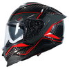 Frank Thomas Frank Thomas SMK Venom Helmet Carbon Red - Thumbnail 5