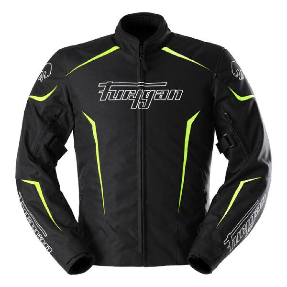 Furygan Yori Jacket Black White Yellow | J&S Accessories
