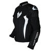 Frank Thomas Frank Thomas Qualifier II Tex Ladies Jacket Black White - Thumbnail 3