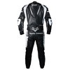 Frank Thomas Frank Thomas Superpole 1pc Suit Black White - Thumbnail 3