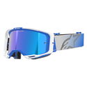 Vison 8 Corp Goggle Blue White Mirror Blue