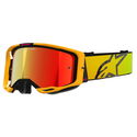 Vison 8 Corp Goggle Yellow Pink Mirror Red