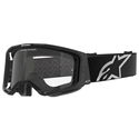 Vision 8 Corp Goggle Black Clear
