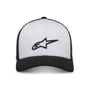 Alpinestars Alpinestars Ageless Outline Trucker Hat White Black