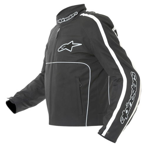 Alpinestars T-Dyno Mens Black Textile Motorcycle Jacket Side                                                                                                                                                                                                   