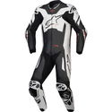 GP Plus V4 Sprint 1pc Suit Black White Red Fluo