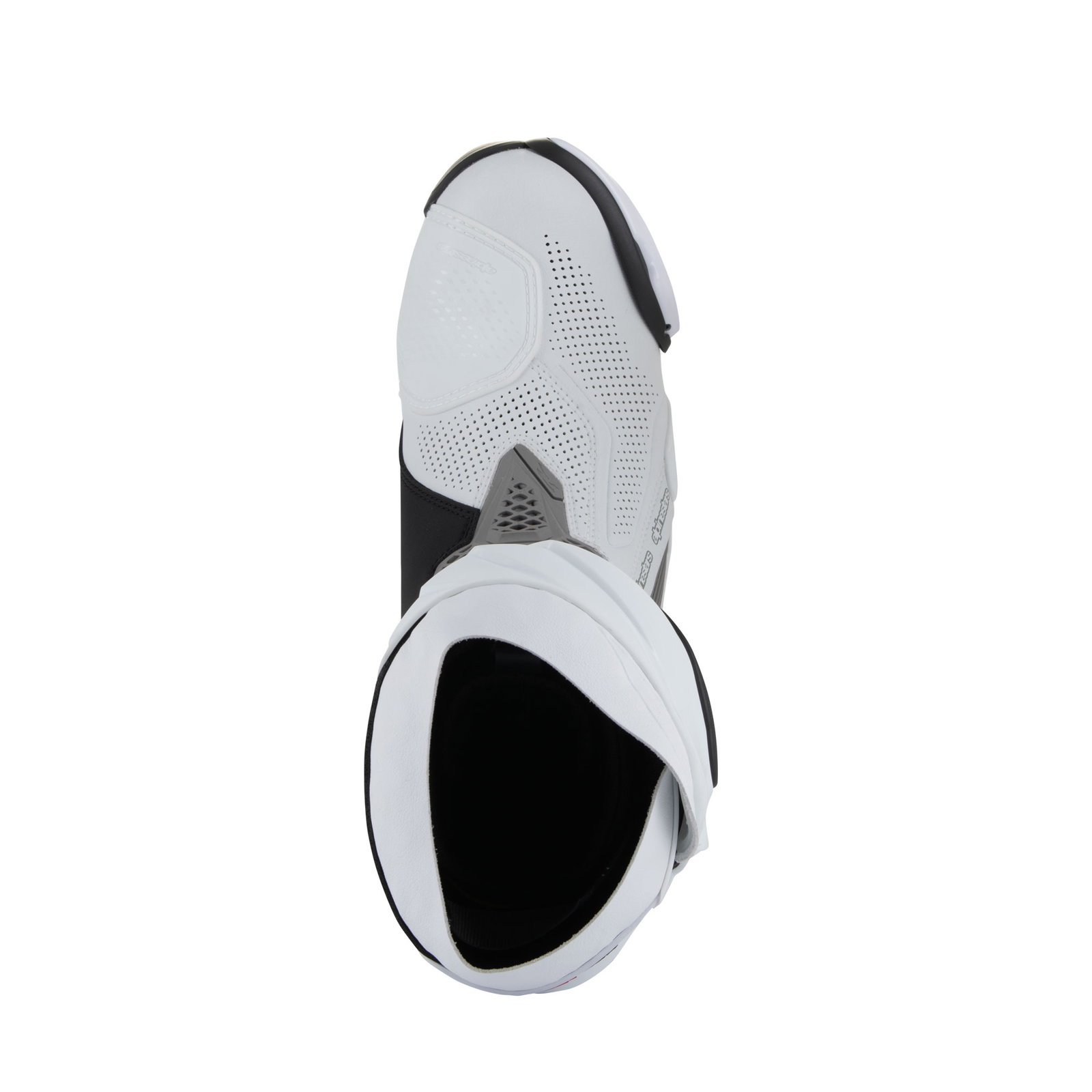 Alpinestars Supertech R Vented Boots White Mid Grey Black | J&S