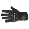 J&S Mesh Black Motorcycle Gloves Back                                                                                                                                                                                                                          