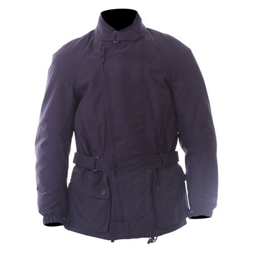 IXS Merlin Waterproof Black Motorcycle Jacket Front                                                                                                                                                                                                            