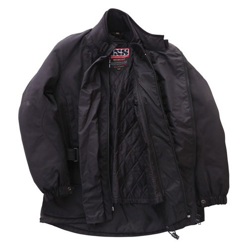 IXS Merlin Waterproof Black Motorcycle Jacket Inside                                                                                                                                                                                                           
