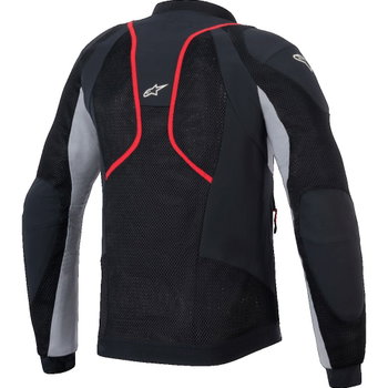 Alpinestars Alpinestars Troop-Air Pro Jacket Black Ash Gray Bright Red
