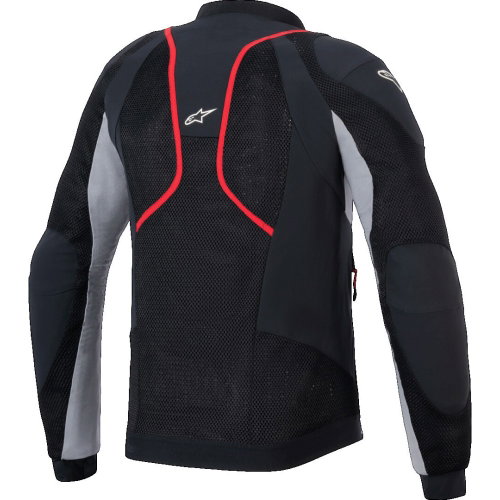 Alpinestars Alpinestars Troop-Air Pro Jacket Black Ash Gray Bright Red