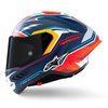 Alpinestars Alpinestars Supertech R10 Helmet Acosta LE Blue Red White - Thumbnail 3