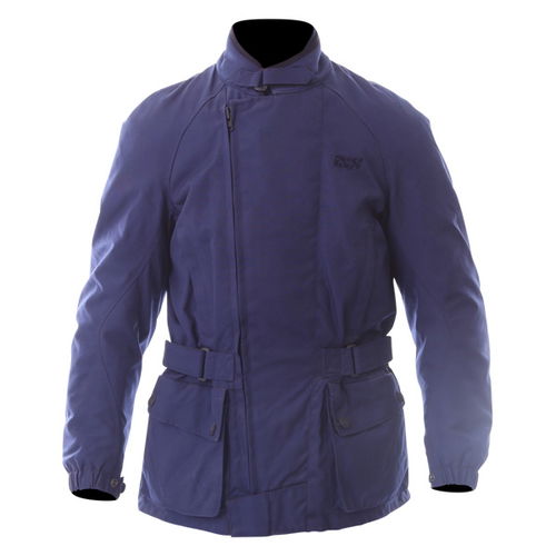 IXS Merlin Blue Textile Motorcycle Jacket Front                                                                                                                                                                                                                