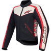 Alpinestars Alpinestars Stella T-Dyno WR Jacket Black Ecru Bright Red - Thumbnail 1