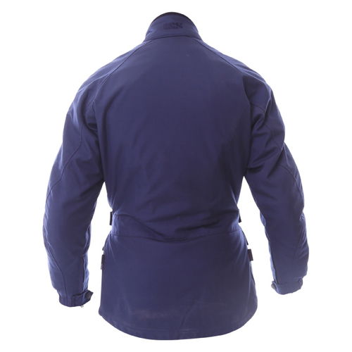 IXS Merlin Blue Textile Motorcycle Jacket Back                                                                                                                                                                                                                 