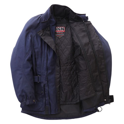 IXS Merlin Blue Textile Motorcycle Jacket Inside                                                                                                                                                                                                               