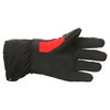 J&S Boy Racer Red Black Motorcycle Gloves Palm                                                                                                                                                                                                                 