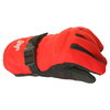 J&S Boy Racer Red Black Motorcycle Gloves Knuckle                                                                                                                                                                                                              