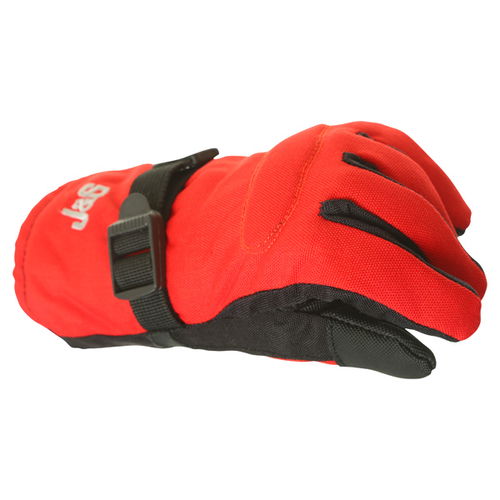J&S Boy Racer Red Black Motorcycle Gloves Knuckle                                                                                                                                                                                                              