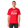 Alpinestars Alpinestars Ride 4 CSF T-Shirt Red White Black - Thumbnail 2