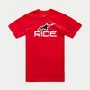 Alpinestars Alpinestars Ride 4 CSF T-Shirt Red White Black - Thumbnail 1
