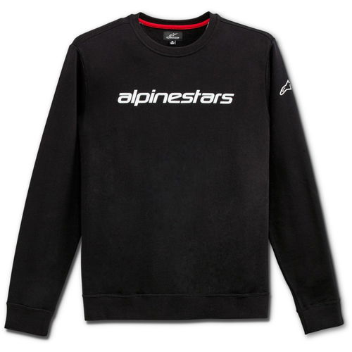 Alpinestars Linear Crew Fleece V3 Black White