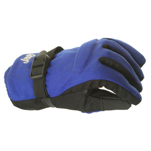 J&S Boy Racer Blue Black Motorcycle Gloves Knuckle                                                                                                                                                                                                             
