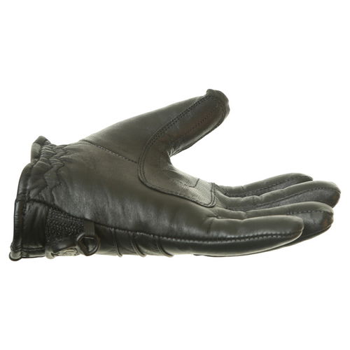 J&S Boy Cruiser Black Motorcycle Gloves Little finger side                                                                                                                                                                                                     