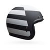 Bell Bell Custom 500 Helmet EC22.06 Parlor Matt Black White - Thumbnail 2