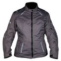 Jess/Steffi Ladies Jacket Dark Grey Silver Grey