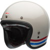 Bell Bell Custom 500 Helmet ECE22.06 Stripes Pearl White - Thumbnail 1