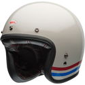 Custom 500 Helmet ECE22.06 Stripes Pearl White