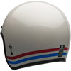 Bell Bell Custom 500 Helmet ECE22.06 Stripes Pearl White - Thumbnail 8