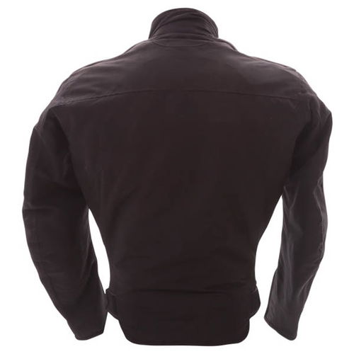 IXS Retro Black White Textile Motorcycle Jacket Back                                                                                                                                                                                                           